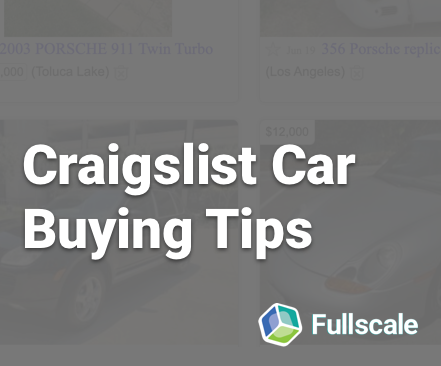 Craigslist Car Buying Tips for your Next Vehicle Purchase